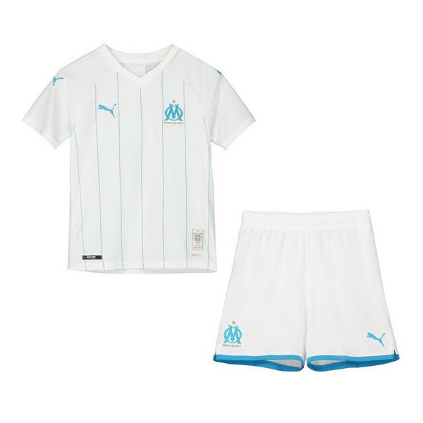 Camiseta Marsella 1ª Niño 2019/20 Blanco